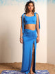 Arambol Blue Skirt Set