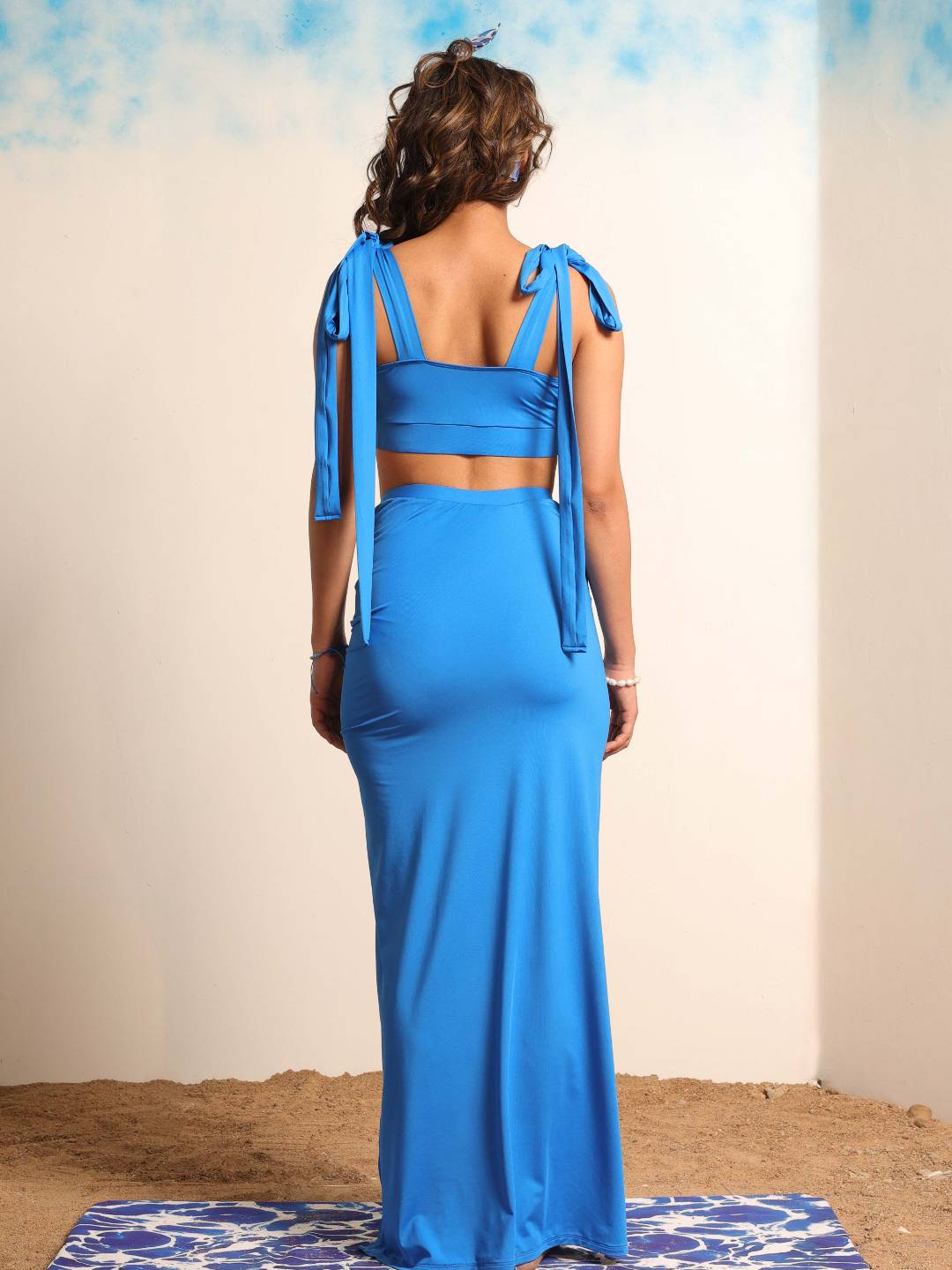 Arambol Blue Skirt Set