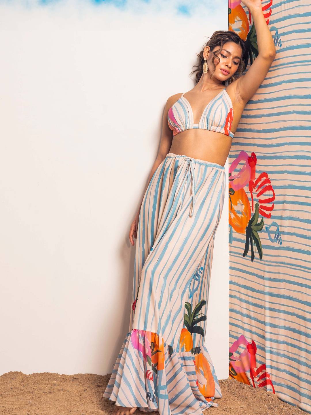 Beachwear Skirt Set